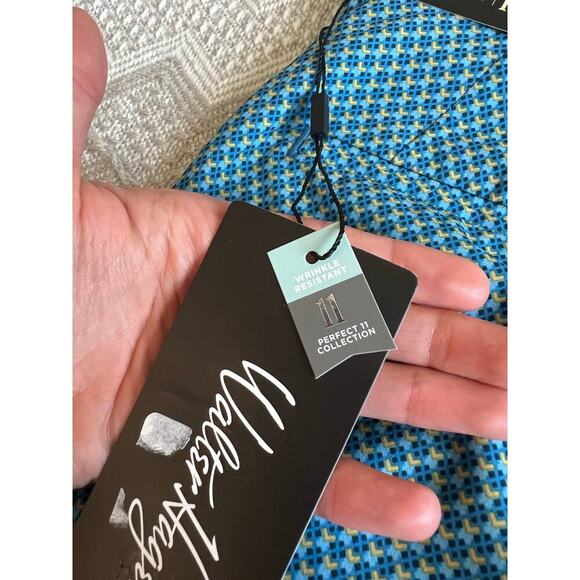 Walter Hagen Micro Menswear Blue P11 Regular Fit Golf Shorts, Waist 32, NWT! - Picture 8 of 11